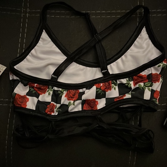 It’s a bra but you can wear it to bed and it’s actually comfortable, stretchy - Picture 2 of 2